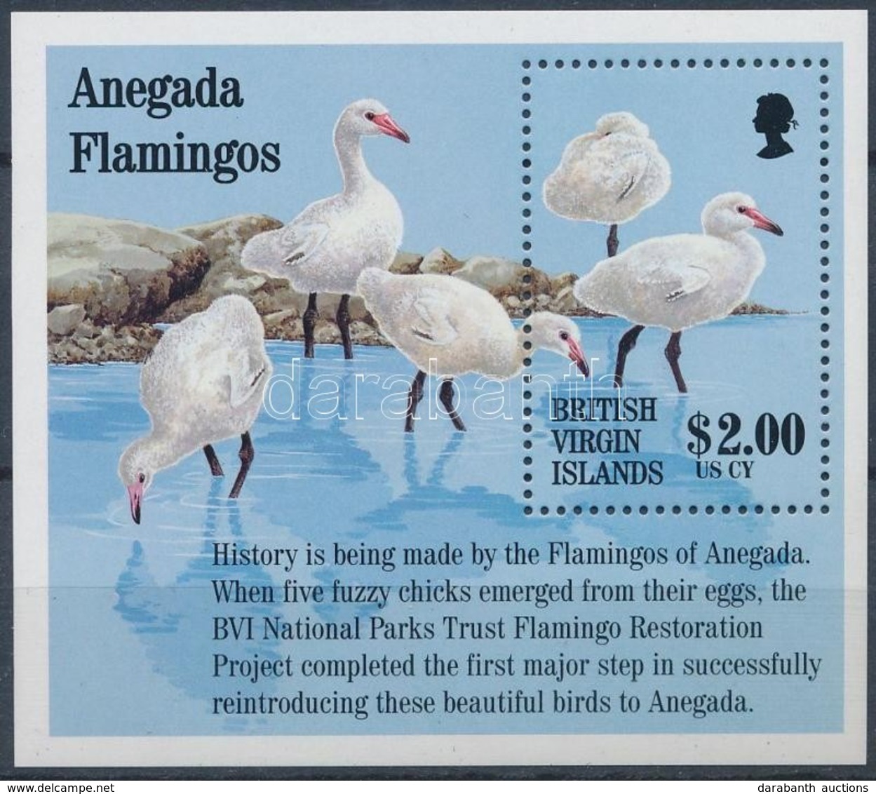 ** 1995 Flamingo Blokk Mi 85 - Andere & Zonder Classificatie