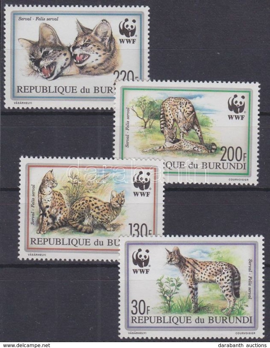 ** 1992 WWF Serval Sor Mi 1758-1761 - Other & Unclassified