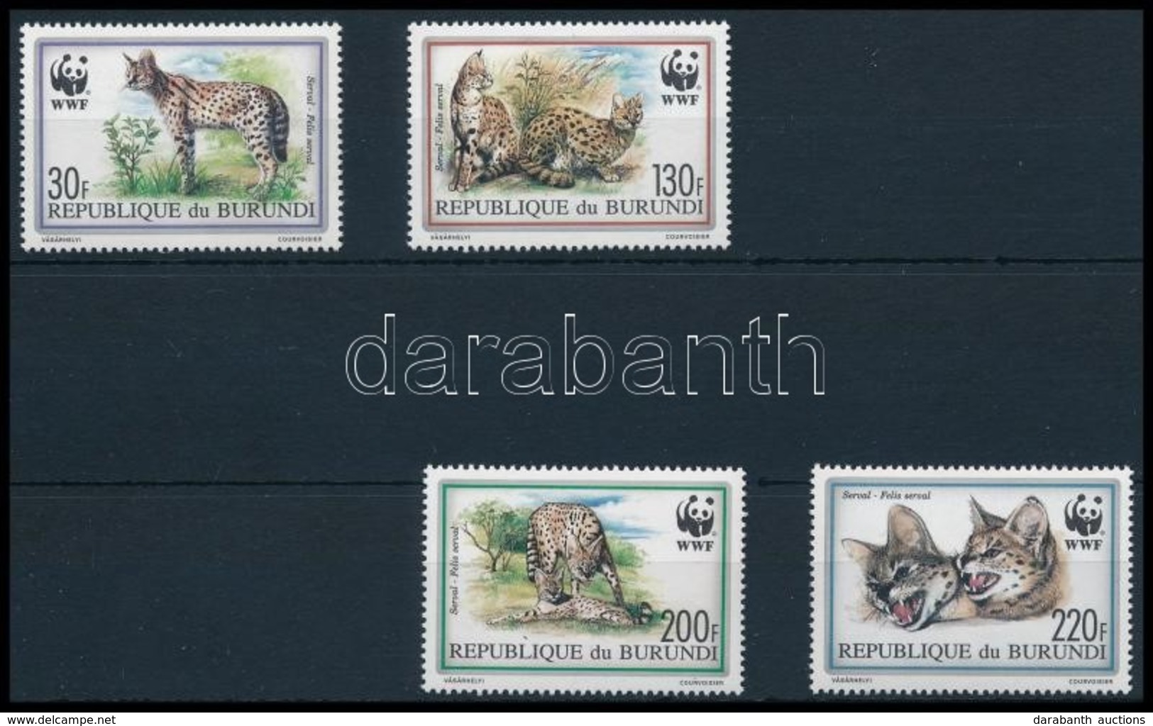 ** 1992 WWF Sor,
WWF Set
Mi 1758-1761 - Other & Unclassified