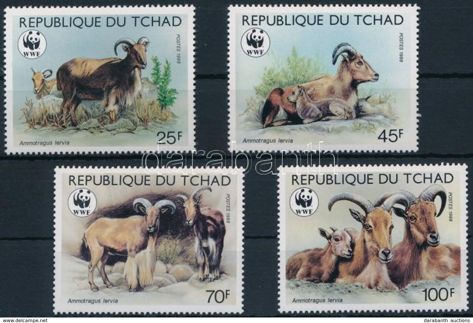 ** 1988 WWF Sörényes Juh Sor Mi 1171-1174 - Other & Unclassified