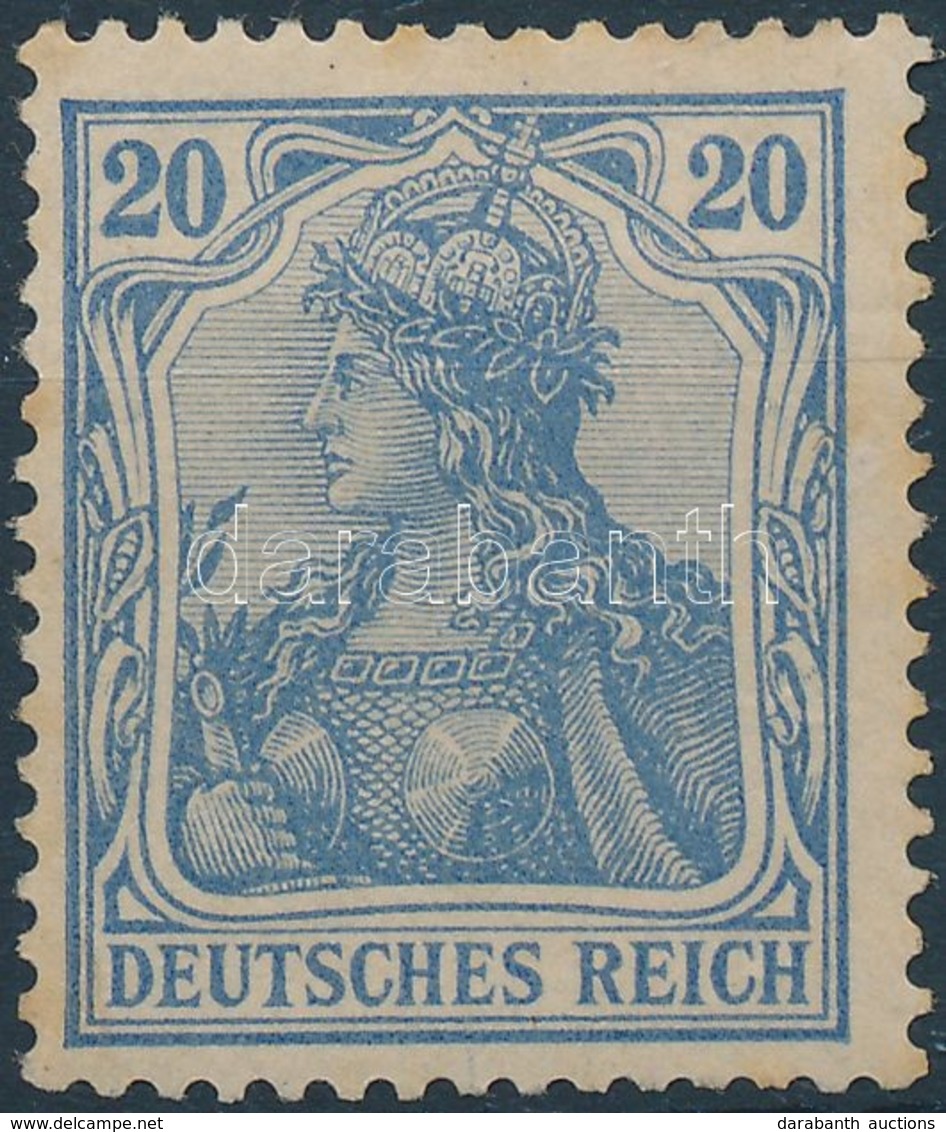 * 1902 Mi 72 C (Mi EUR 1200,-) (kis Törés, Rozsda / Lightly Folded, Stain) Certificate: Jäschke-Lantelme - Autres & Non Classés