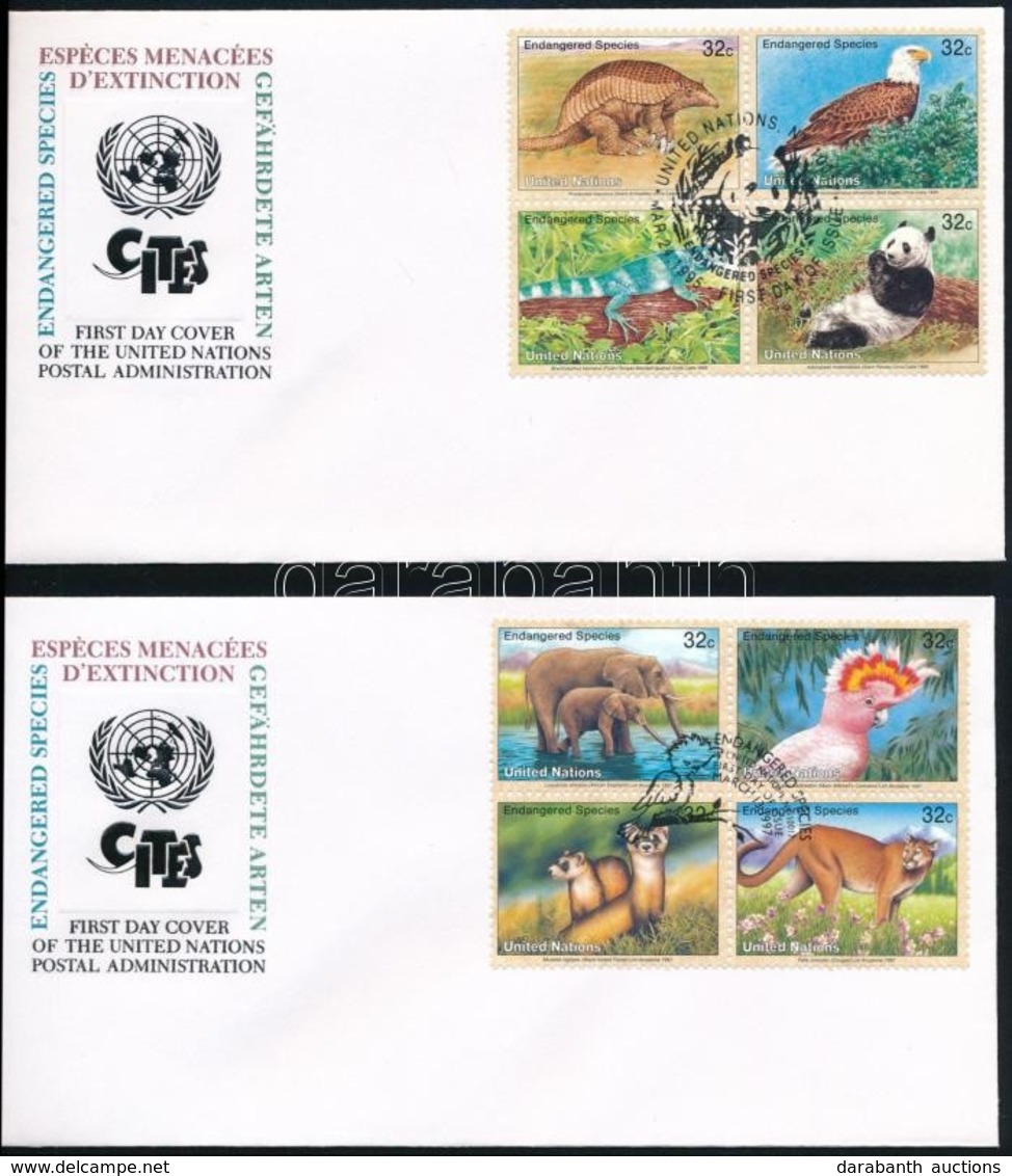 1995-1999 4 Klf FDC - Other & Unclassified
