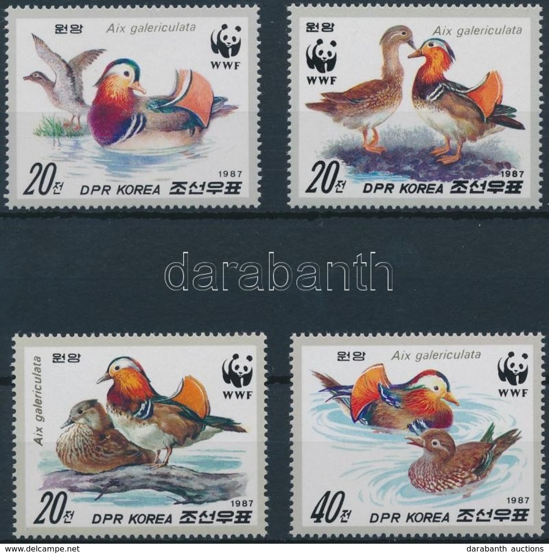 ** 1987 WWF: Mandarinkacsa Sor Mi 2865-2868 - Other & Unclassified