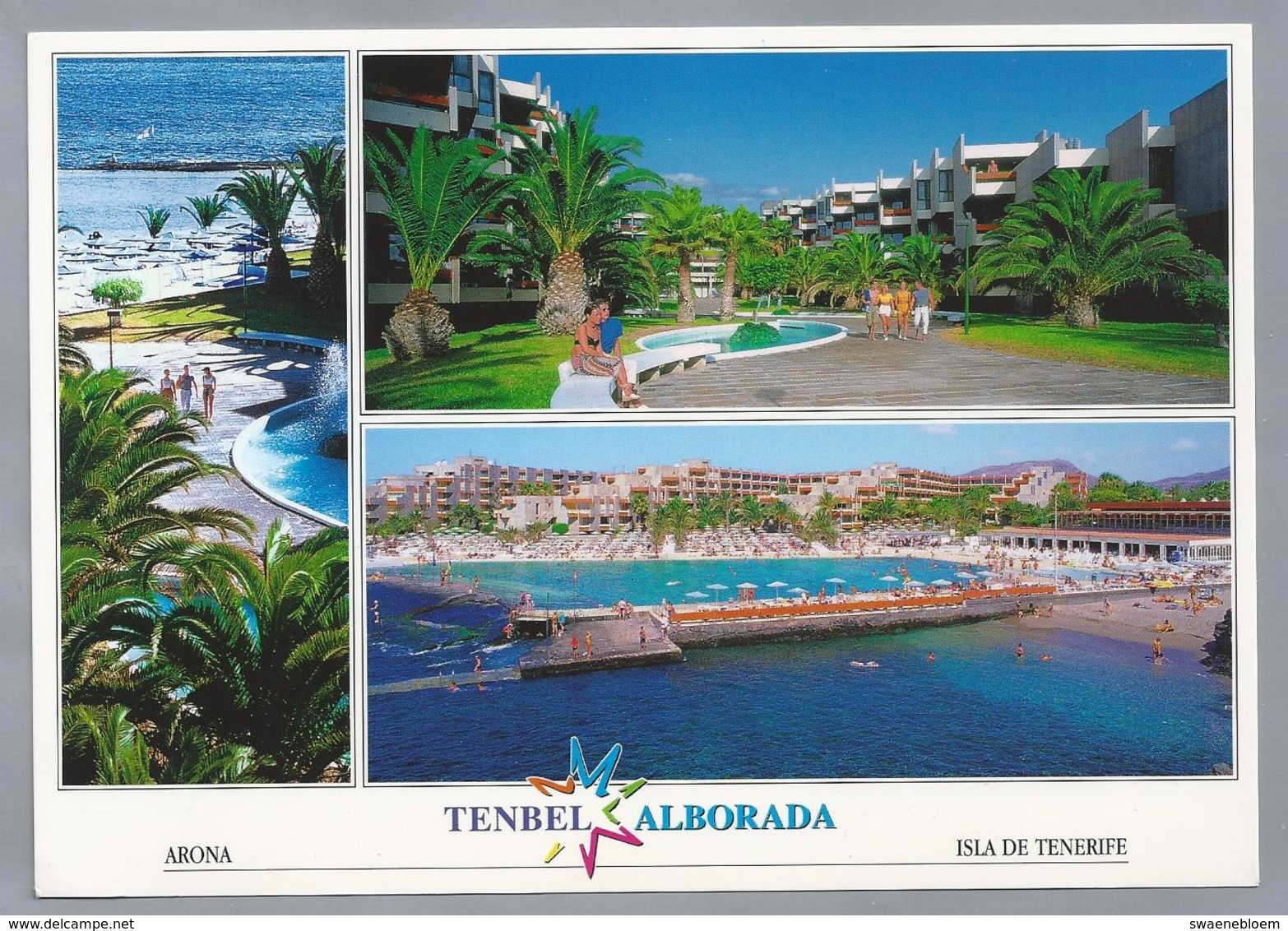 ES.- ARONA. ISLA DE TENERIFE. TENBAL ALBORADA. Ongelopen. - Tenerife