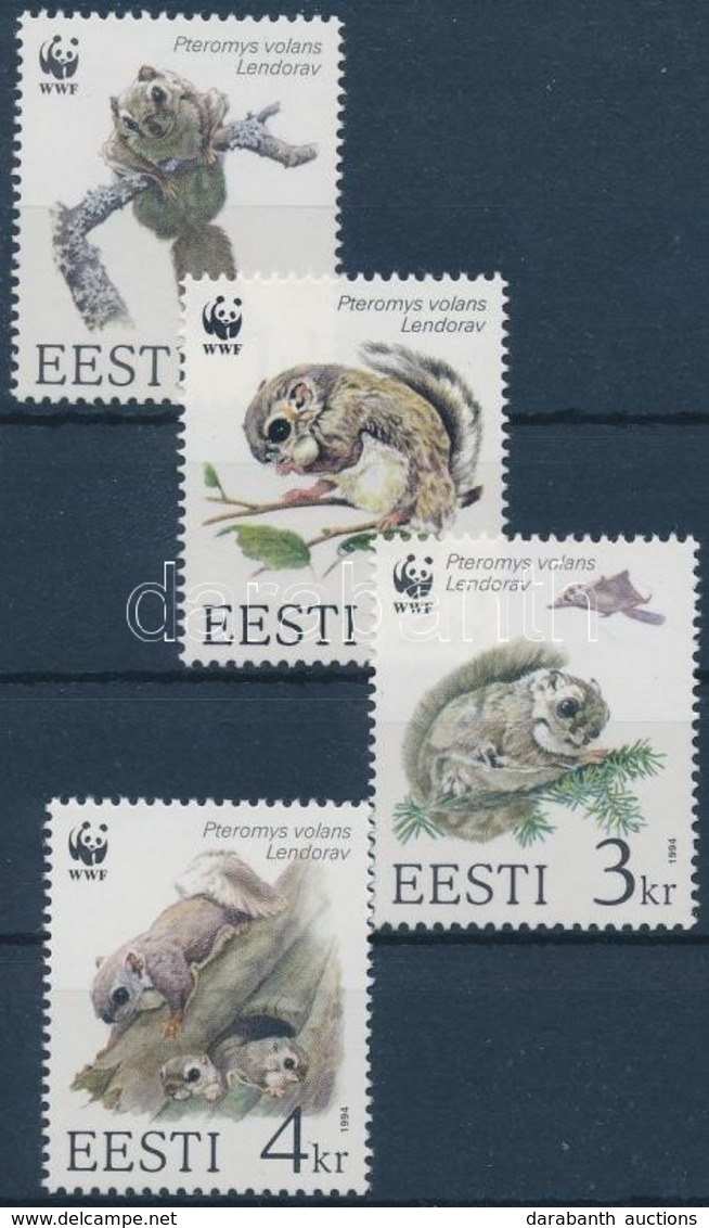 ** 1994 WWF Repülőmókus Sor + 4 FDC Mi 229-232 - Other & Unclassified