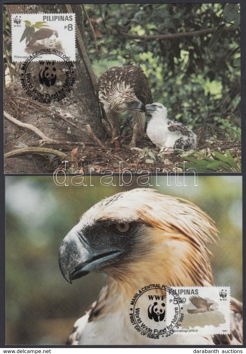 1991 WWF: Sasok Sor 4 Db CM-en Mi 2038-2041 - Andere & Zonder Classificatie