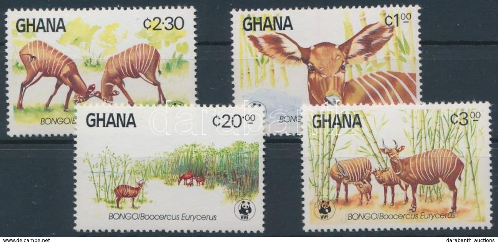 ** 1984 WWF: Bongo Sor Mi 1060-1063 - Other & Unclassified