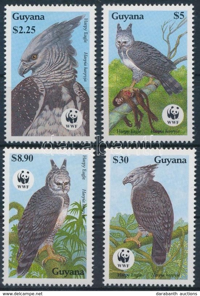 ** 1990 WWF: Madarak Sor Mi 3077-3080 - Other & Unclassified