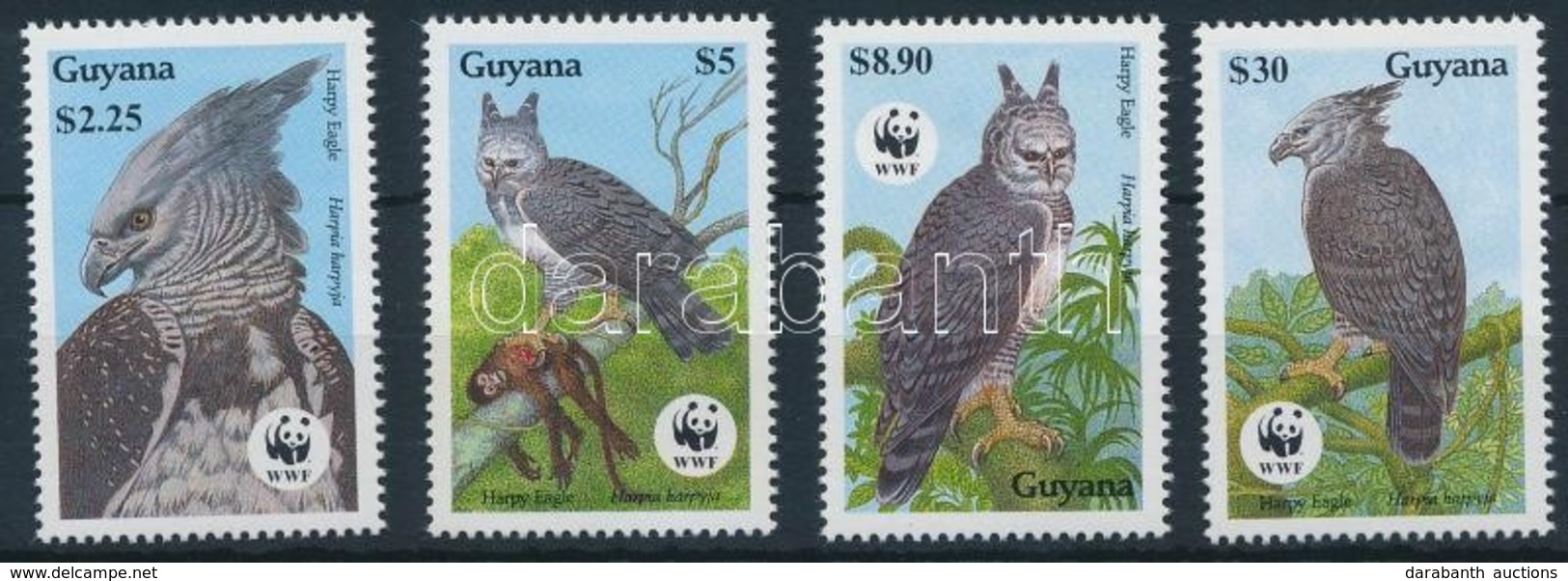 ** 1990 WWF: Madarak Sor Mi 3077-3080 - Other & Unclassified