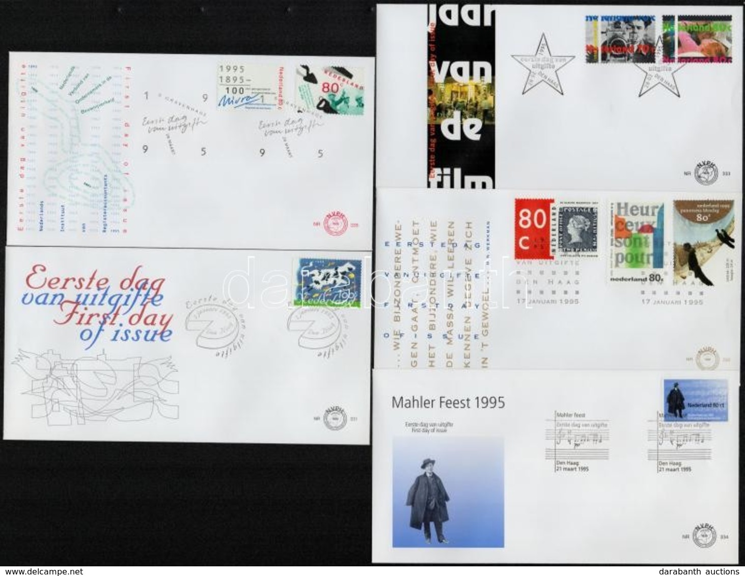 1995 5 Klf FDC - Other & Unclassified
