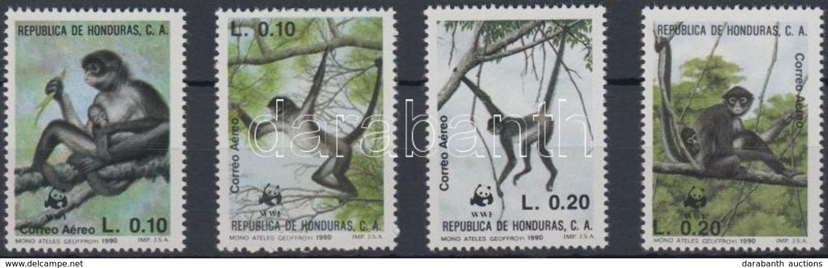 ** 1990 WWF: Majmok Sor Mi 1084-1087 - Other & Unclassified