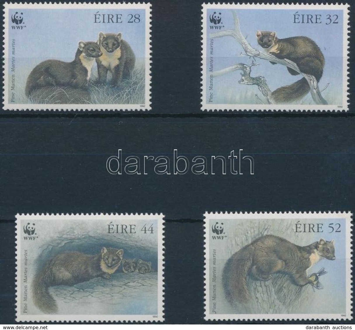 ** 1992 WWF: Nyuszt Sor Mi 798-801 + 4 Db FDC - Other & Unclassified