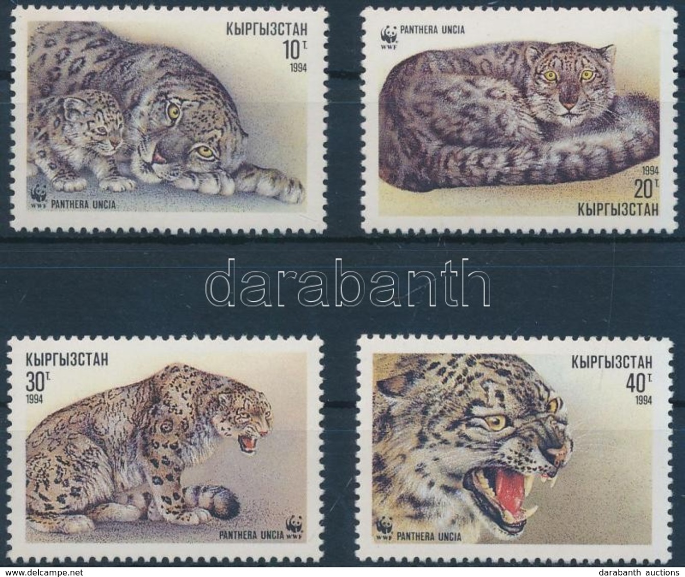 ** 1994 WWF: Hópárducok Sor Mi 22-25 + 4 Db FDC - Other & Unclassified