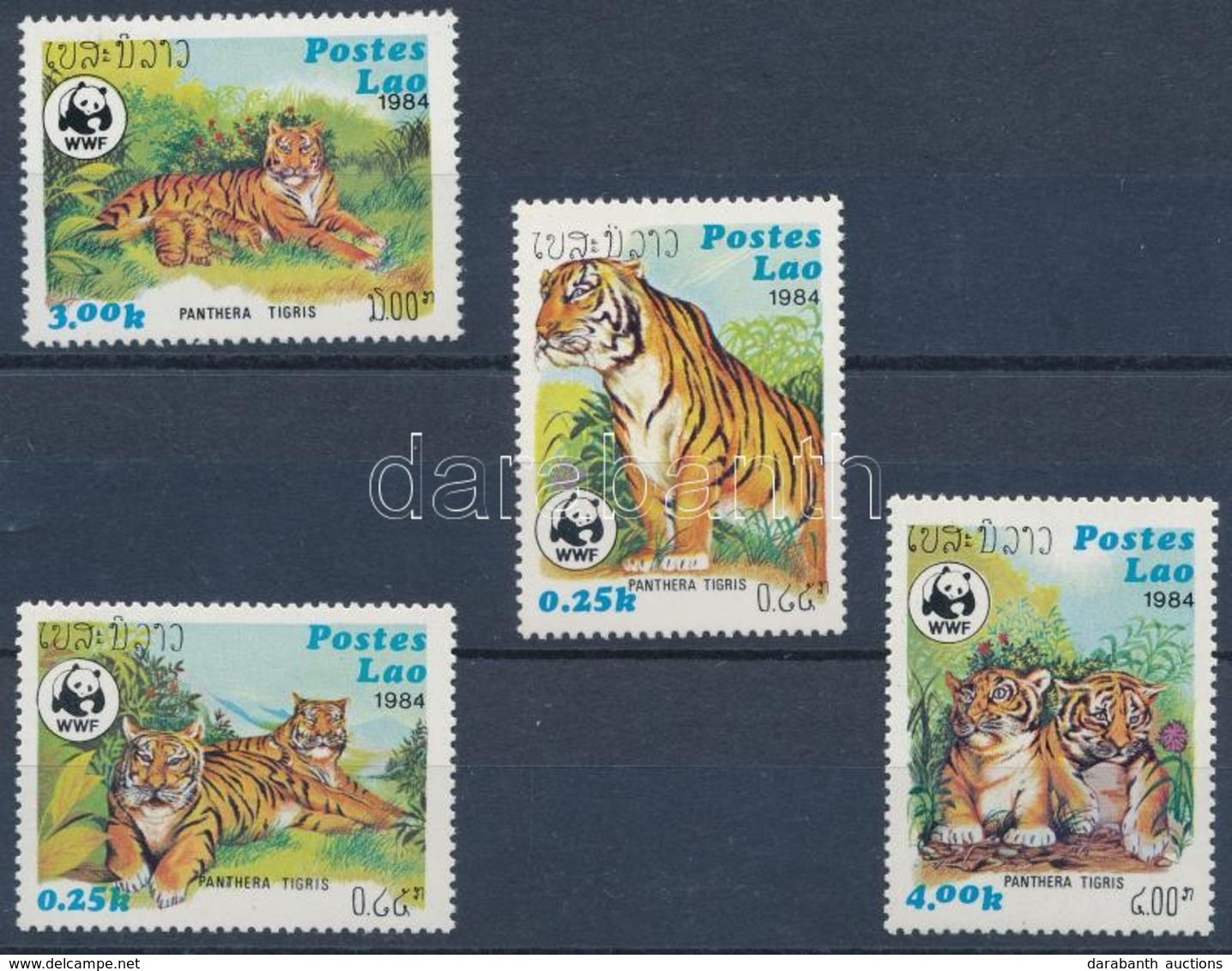 ** 1984 WWF: Tigris Sor Mi 706-709 - Other & Unclassified