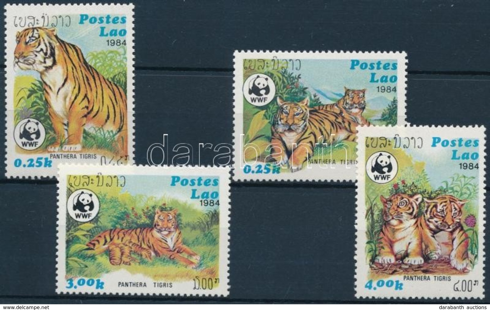 ** 1984 WWF: Tigris Sor Mi 706-709 - Other & Unclassified