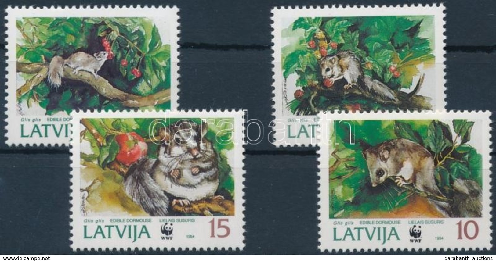 ** 1994 WWF: Nagy Pele Sor + 4 Db FDC Mi 378-381 - Other & Unclassified