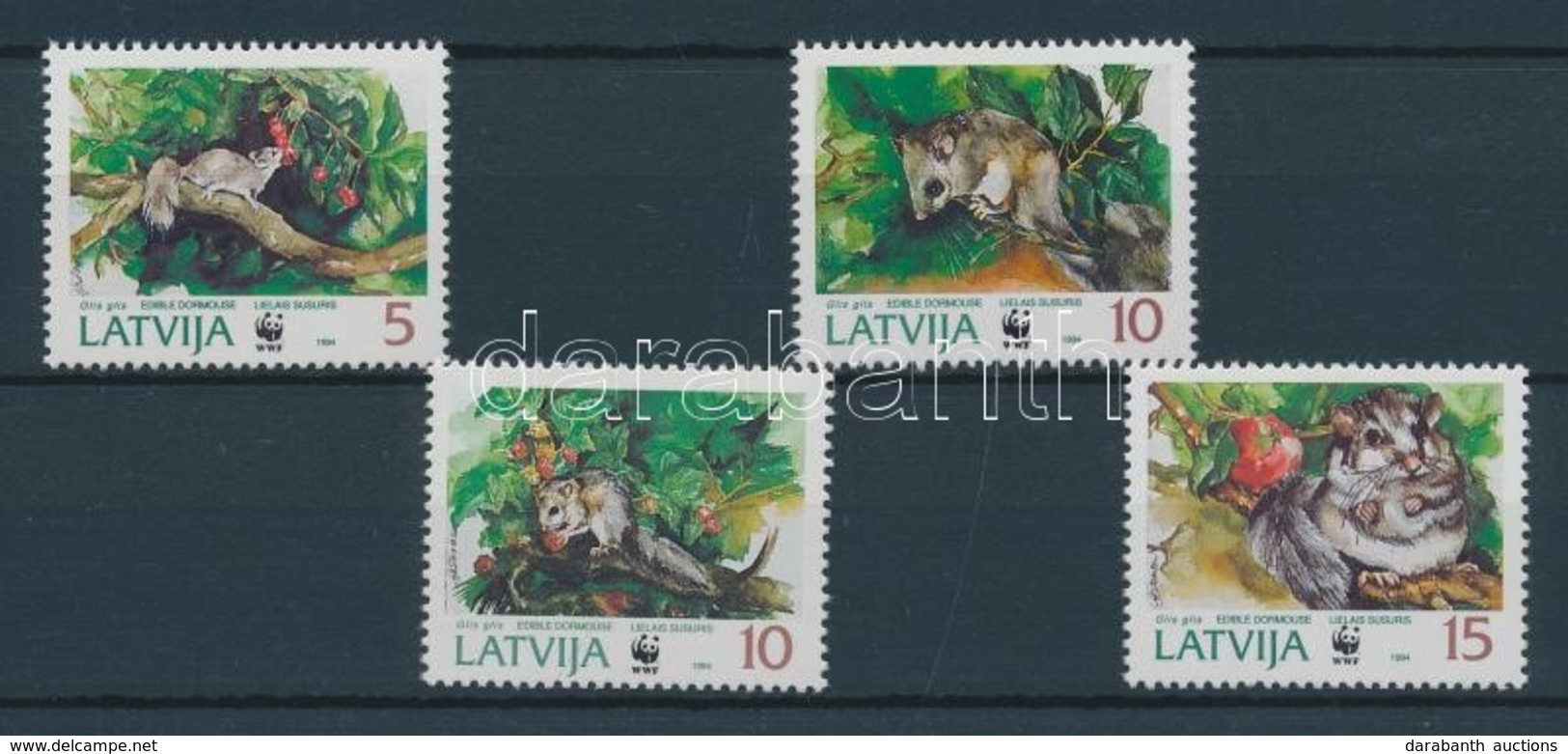 ** 1994 WWF: Nagy Pele Sor Mi 378-381 + A Sor 4 Db FDC-n - Other & Unclassified