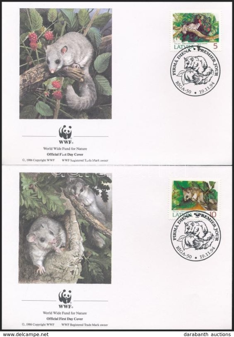 ** 1994 WWF: Pele Sor 4 Db FDC - N + Sor Mi 378-381 - Other & Unclassified