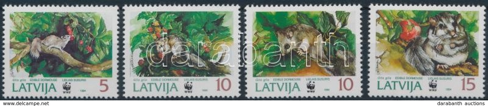 ** 1994 WWF: Pele Sor Mi 378-381 + 4 Db FDC - Autres & Non Classés