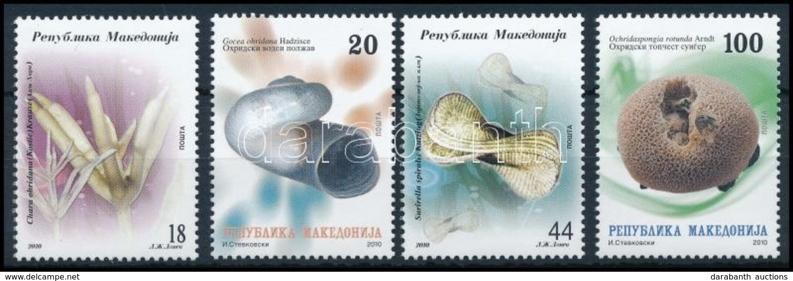 ** 2010 Tengeri Növények és állatok Sor,
Sea Plants And Animals
Mi 561-564 - Other & Unclassified