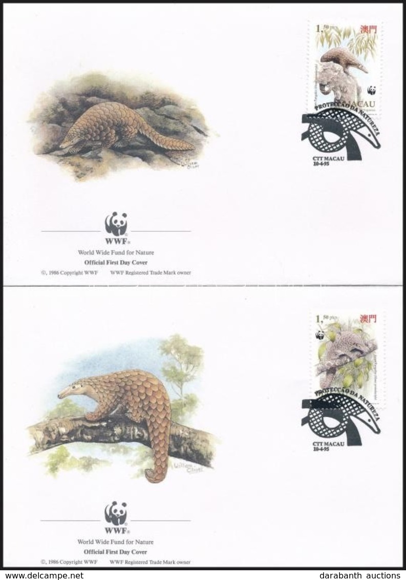 ** 1994 WWF: Tobzoska Sor Mi 795-798 4 Db FDC-n - Other & Unclassified