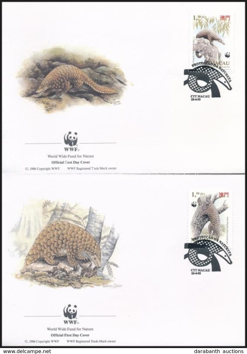 ** 1994 WWF: Tobzoska Sor Mi 795-798 4 Db FDC-n - Otros & Sin Clasificación