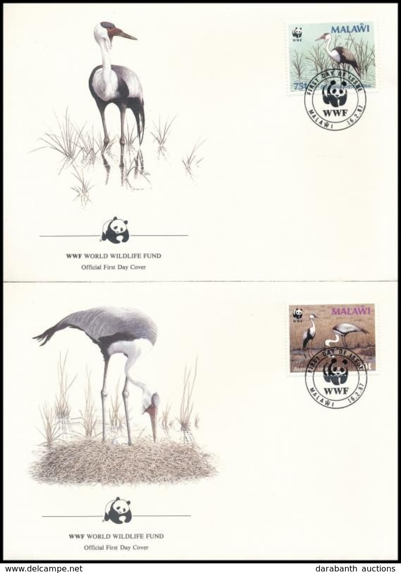 1987 WWF: Darumadár 4 Db FDC-n Mi 477-480 X - Autres & Non Classés