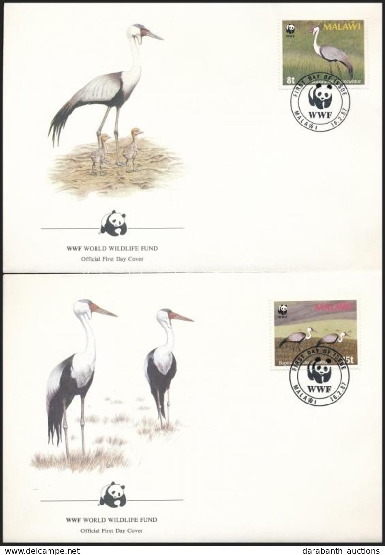 1987 WWF: Darumadár Sor 4 Db FDC-n Mi 477-480 X - Other & Unclassified