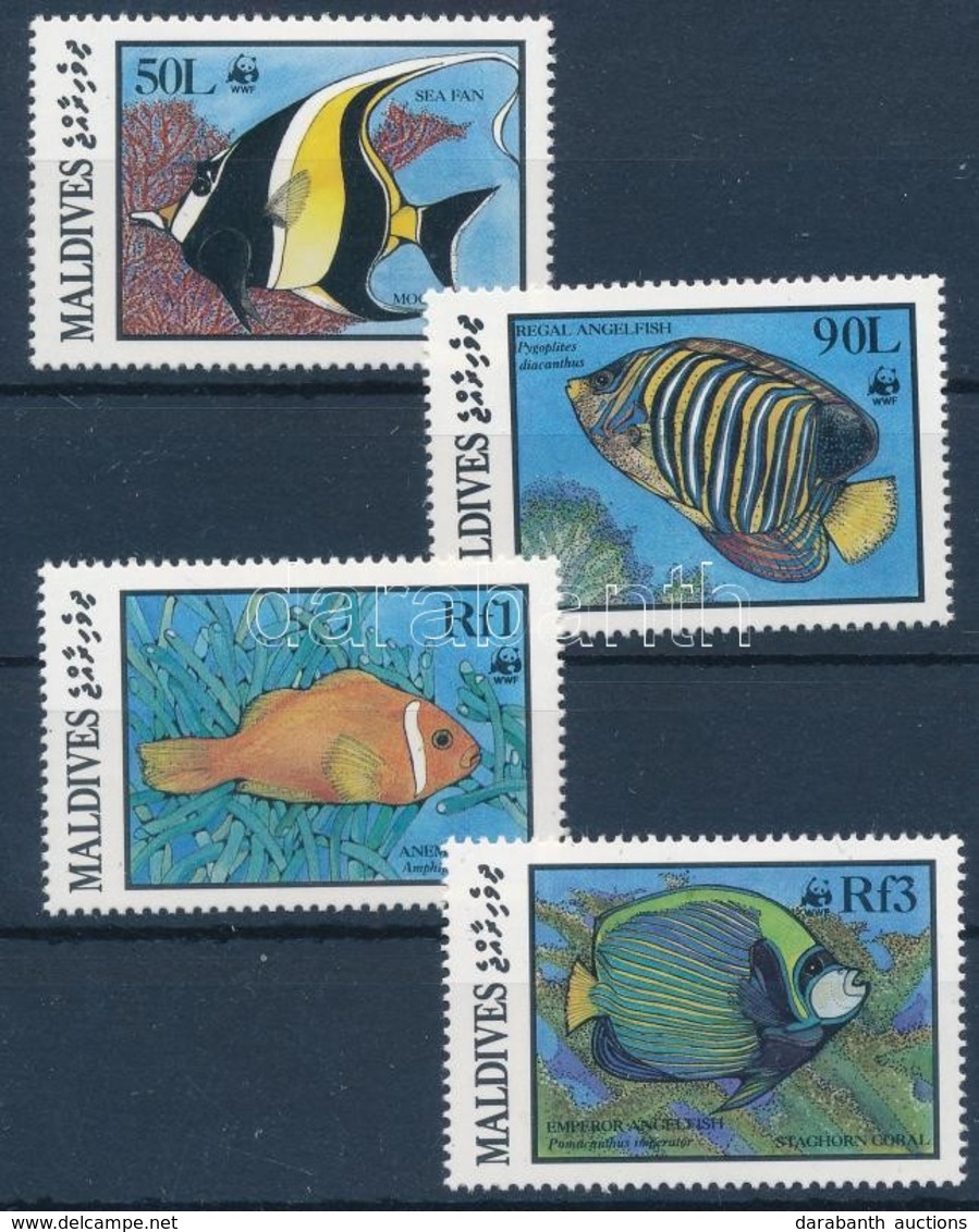 ** 1986 WWF: Halak Sor + 4 Db FDC Mi 1198-1201 - Other & Unclassified