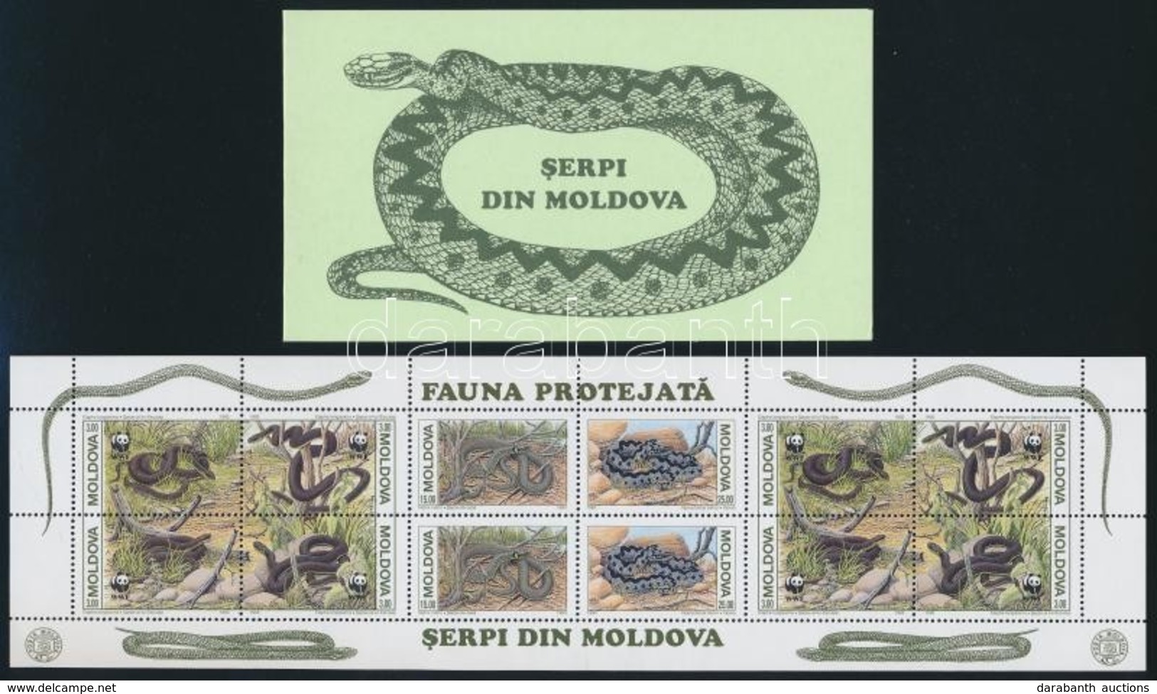 ** 1993 WWF 12 értékes Kisív Mi 50-55 - Other & Unclassified