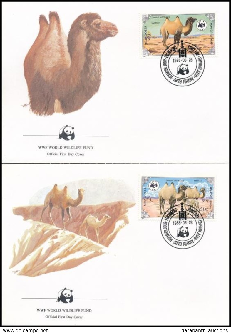 1985 WWF: Teve Sor 4 Db FDC Mi 1707-1710 - Andere & Zonder Classificatie