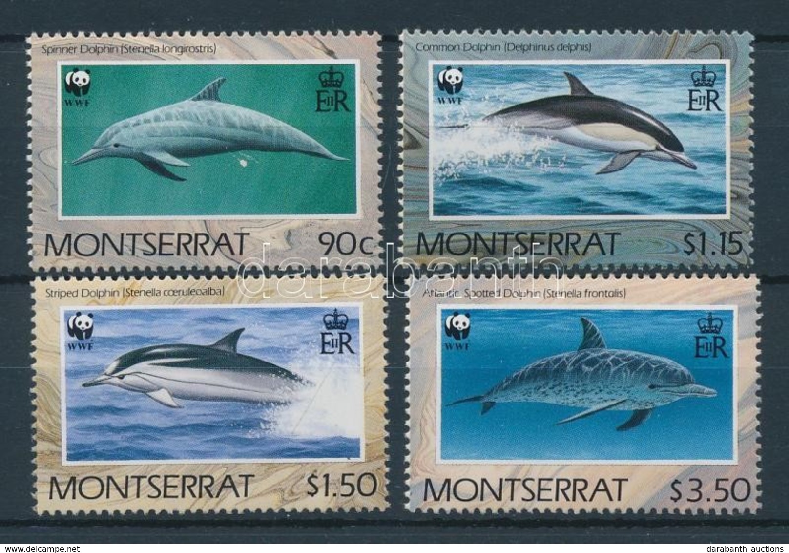 ** 1990 WWF Delfin Sor Mi 786-789 - Other & Unclassified