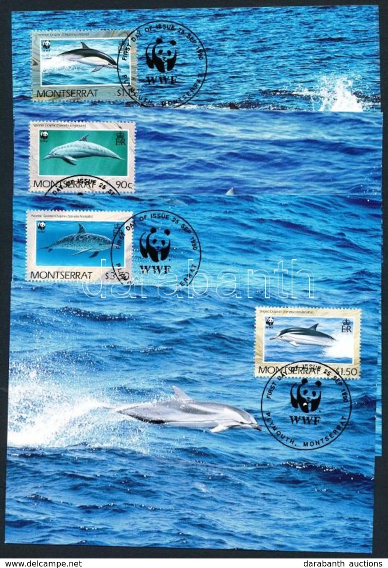 1990 WWF Delfinek Sor Mi 786-789 4 CM - Other & Unclassified