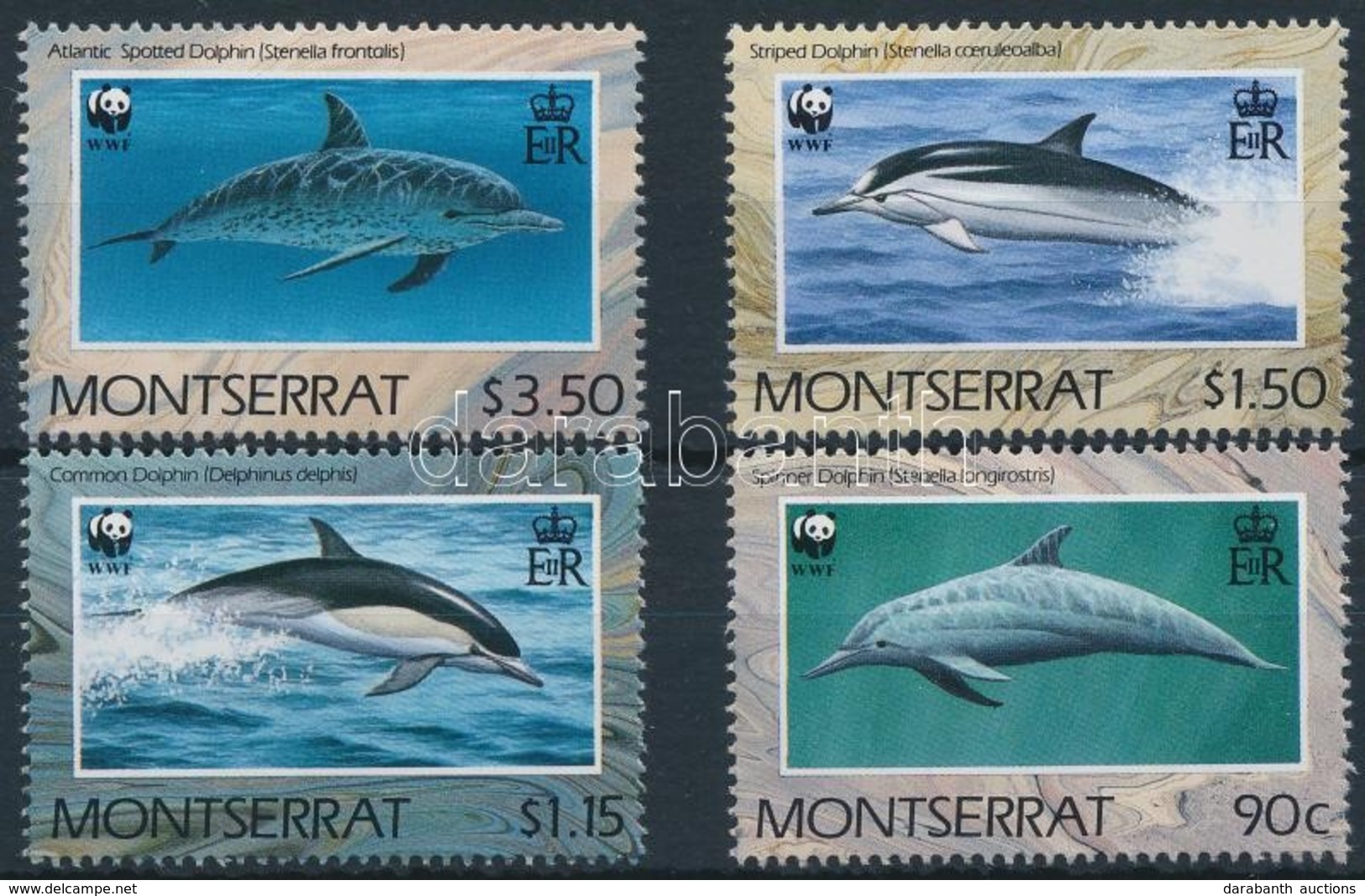 ** 1990 WWF: Delfinek Sor Mi 786-789 - Other & Unclassified