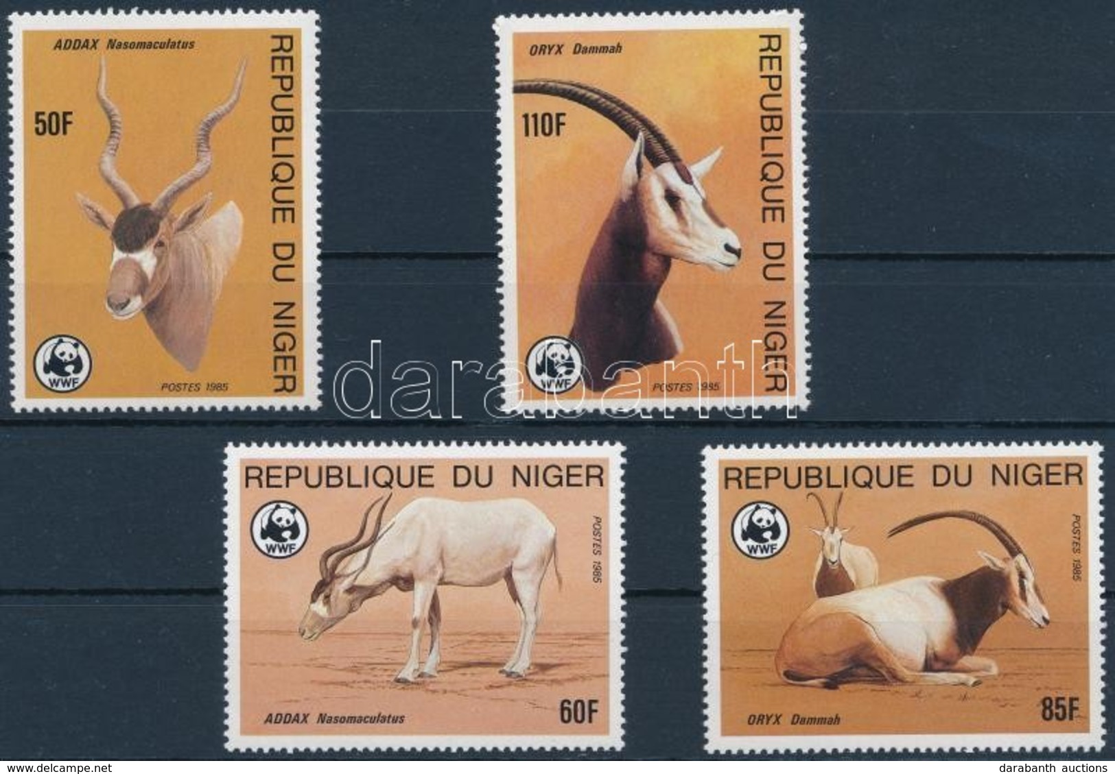 ** 1985 WWF Sor Mi 941-944 - Other & Unclassified