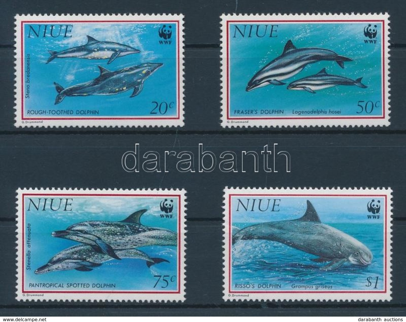 ** 1993 WWF Delfin Sor 822-825 - Other & Unclassified