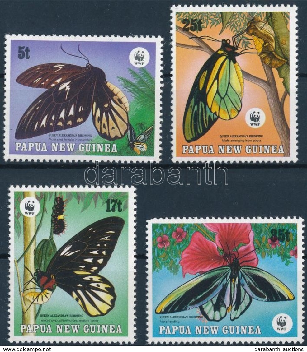 ** 1988 WWF: Pillangó Sor Mi 574-577 - Other & Unclassified