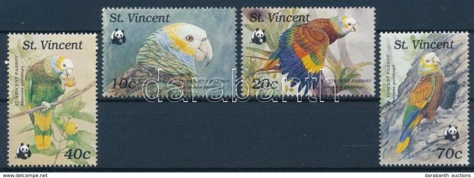 ** 1989 WWF: Madarak Sor Mi 1222-1225 - Other & Unclassified