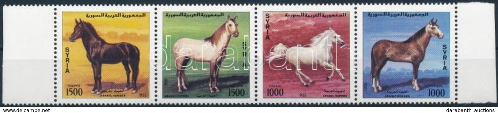 ** 1994 Ló Sor ívszéli Négyescsíkban Mi 1898-1901 - Other & Unclassified