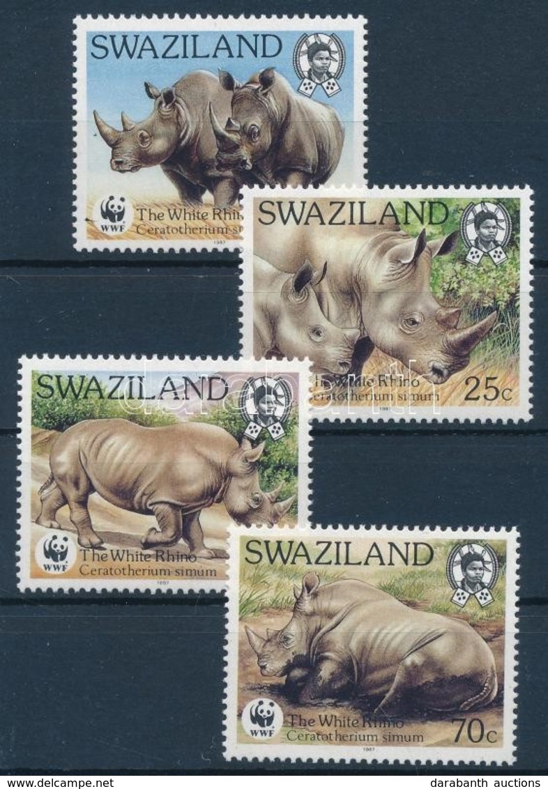 ** 1987 WWF: Orrszarvú Sor Mi 528-531 - Other & Unclassified