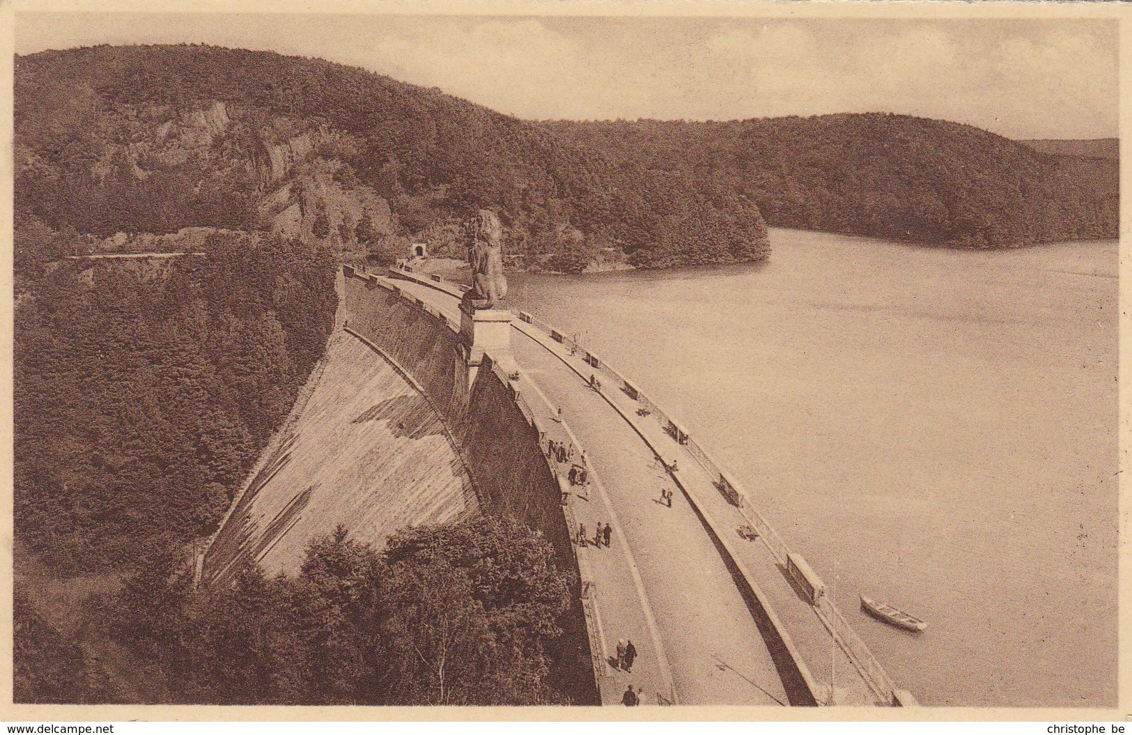 Gileppe, Barrage De La Gileppe, Le Barrière Et Le Lac (pk58121) - Gileppe (Stuwdam)