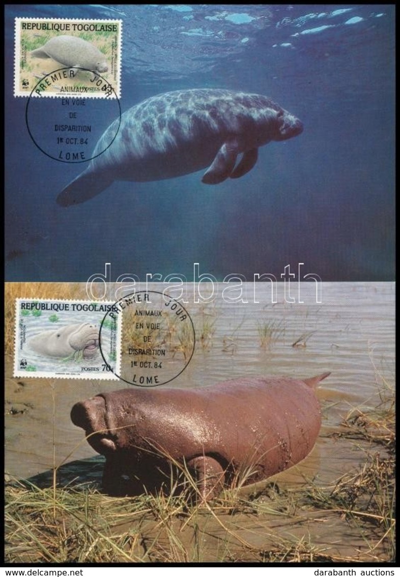 1984 WWF: Manátusz Sor 4 Db CM-en Mi 1763-1766 - Other & Unclassified