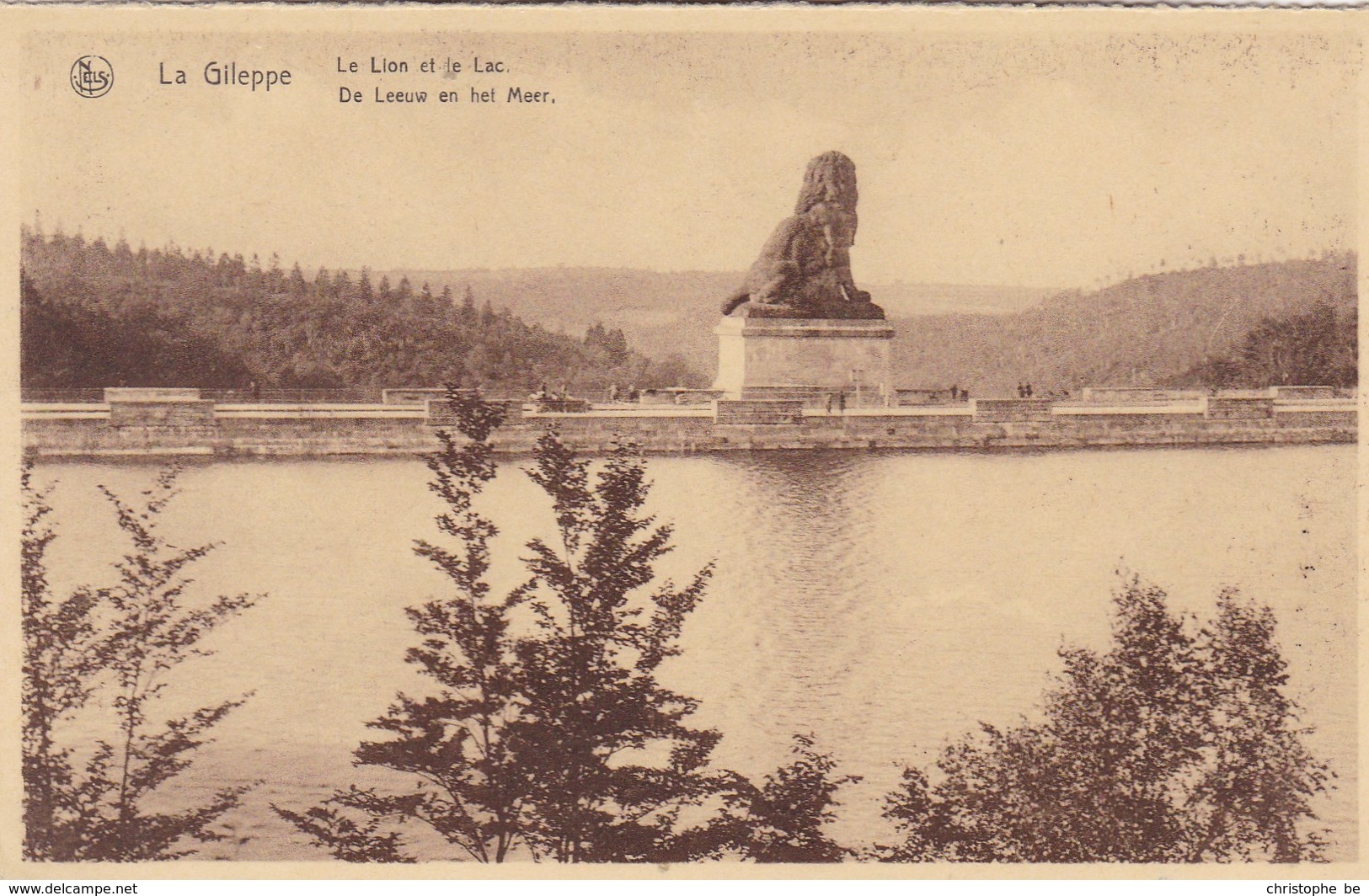Gileppe, Le Lion Et Le Lac (pk58122) - Gileppe (Barrage)