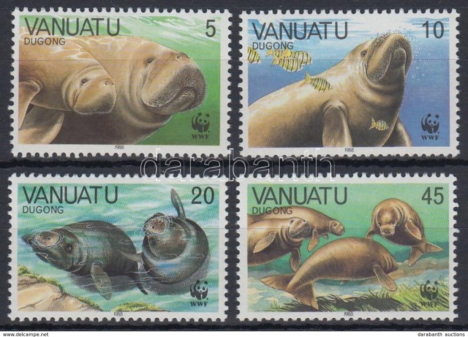 ** 1988 WWF: Dugong Sor Mi 782-785 - Other & Unclassified