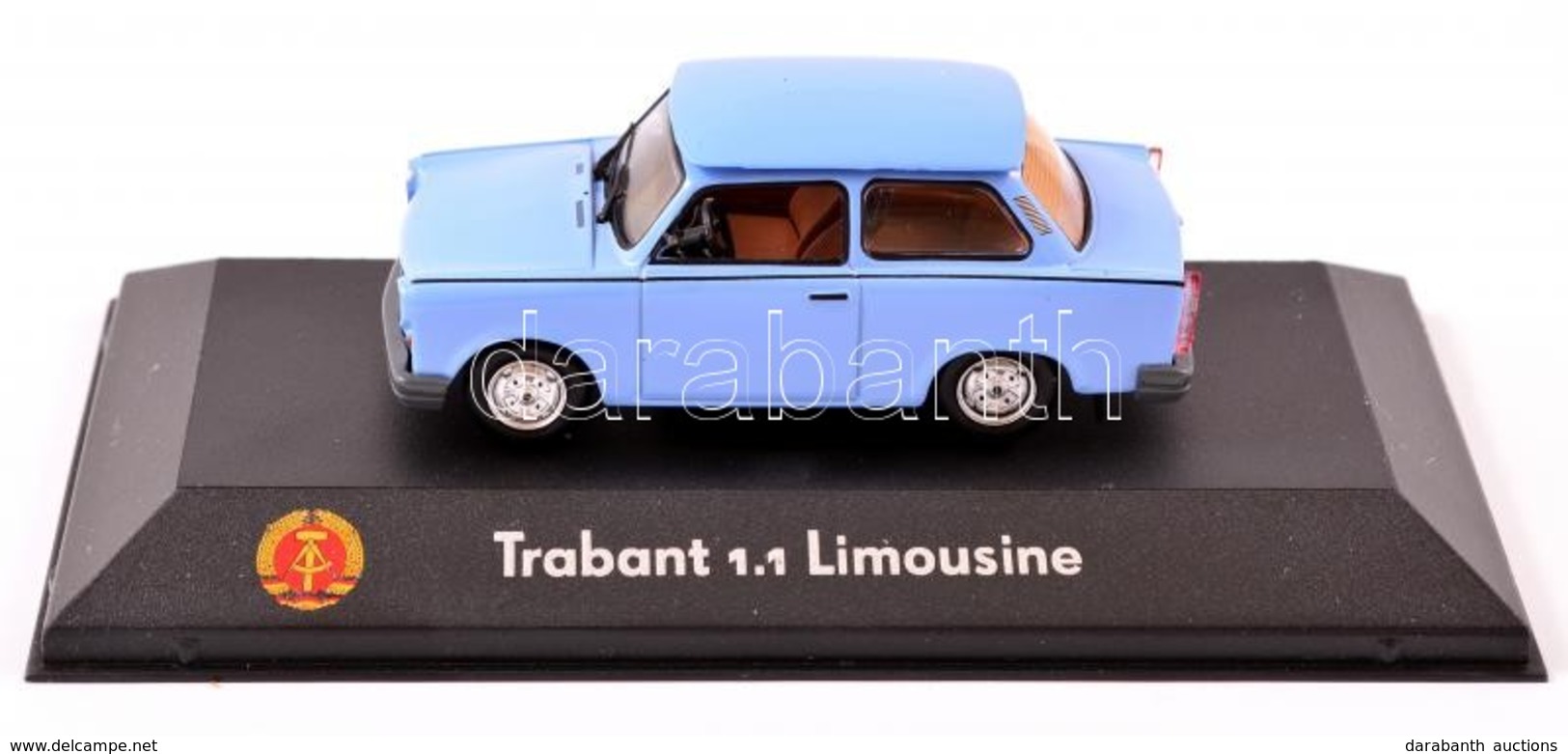Trabant Retro Kisautó Gyűjtői Modell Eredeti Dobozában . 8 Cm - Other & Unclassified