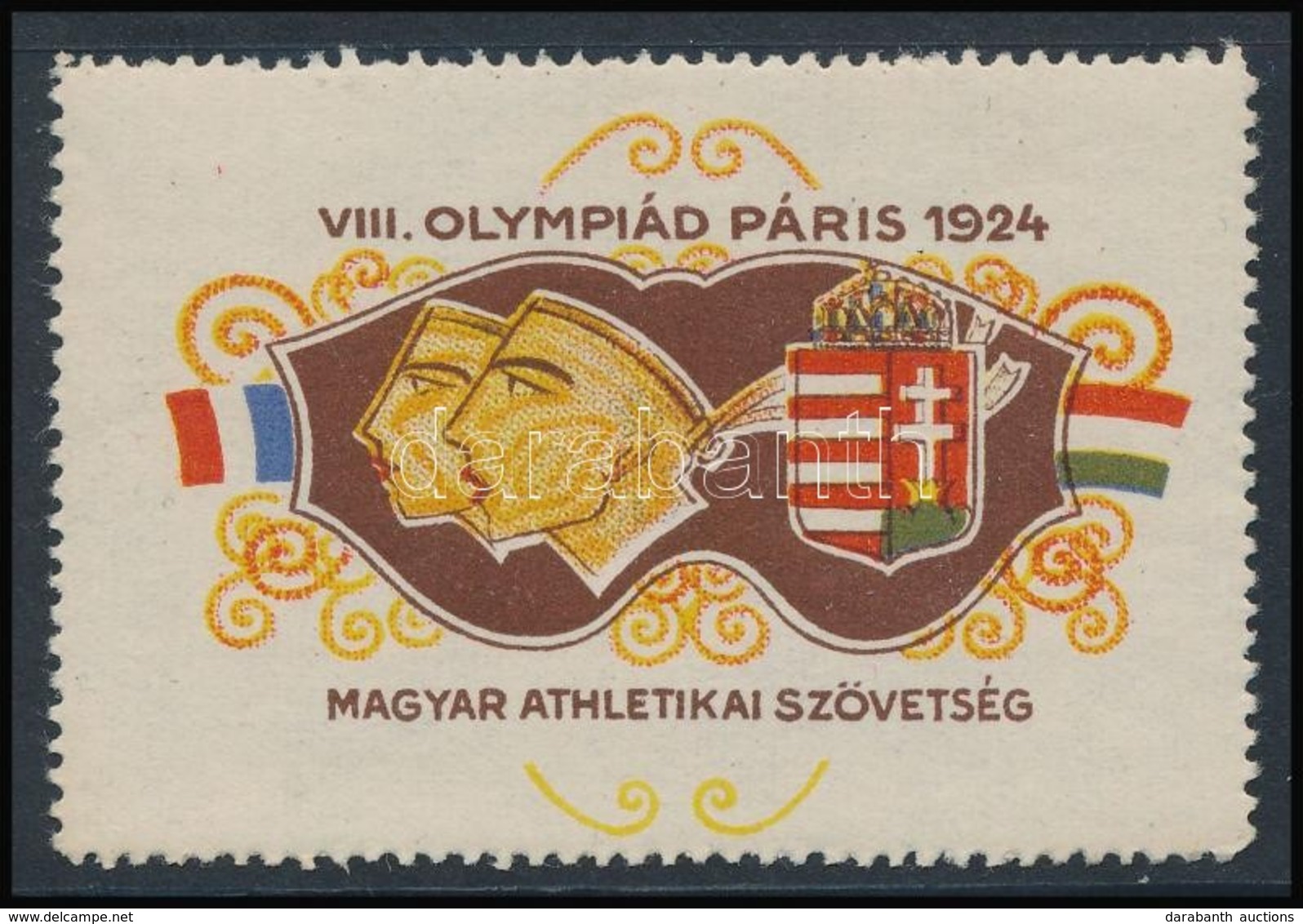 1924 A Párizsi Olimpia Magyar Levélzárója - Unclassified