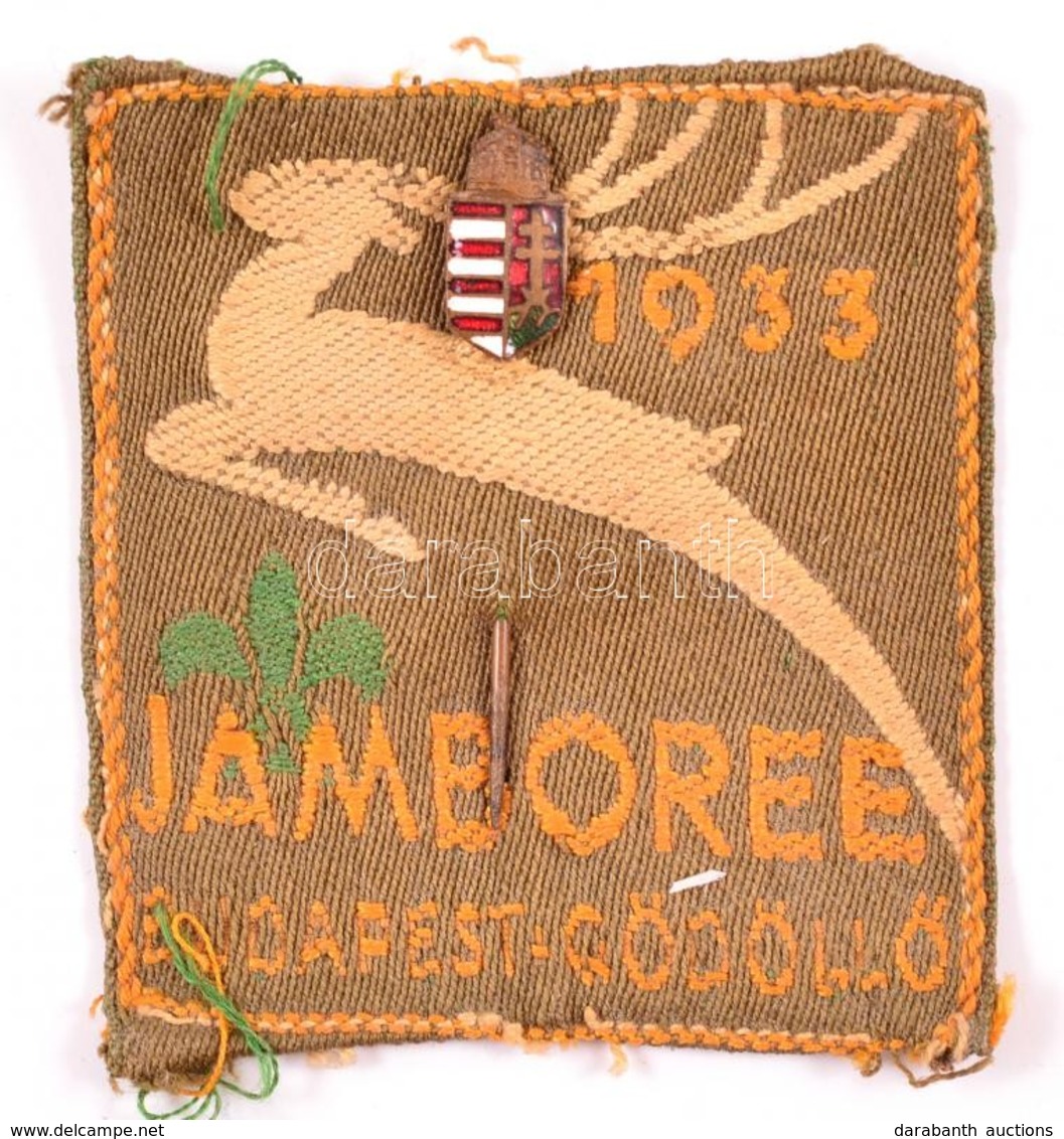 1933 Cserkész Gödöllő Jamboree Felvarró, Jelvénnyel 5x6 Cm - Scouting