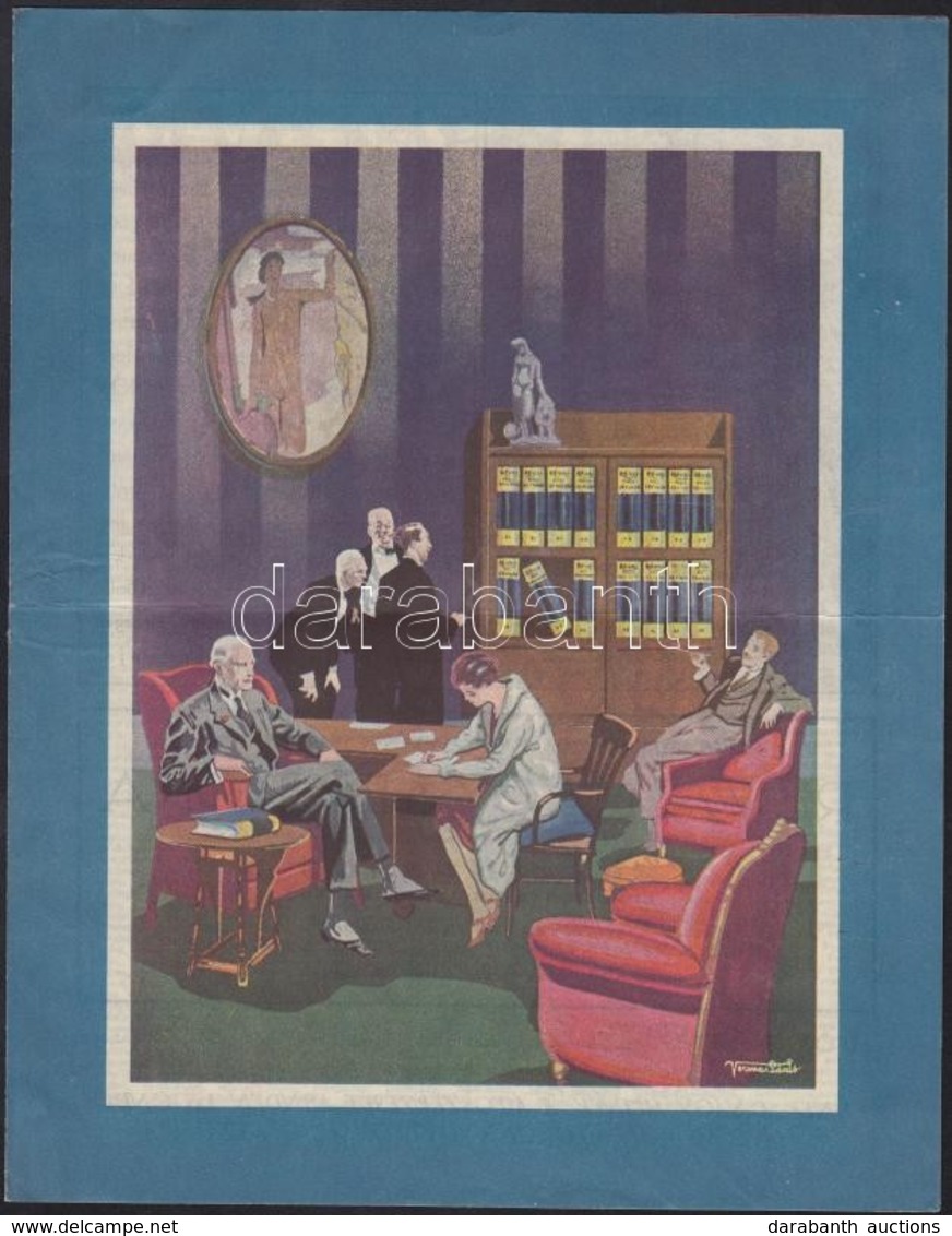 Cca 1910-1920 Révai Nagy Lexikona Reklám Prospektusa, 4 P. - Unclassified