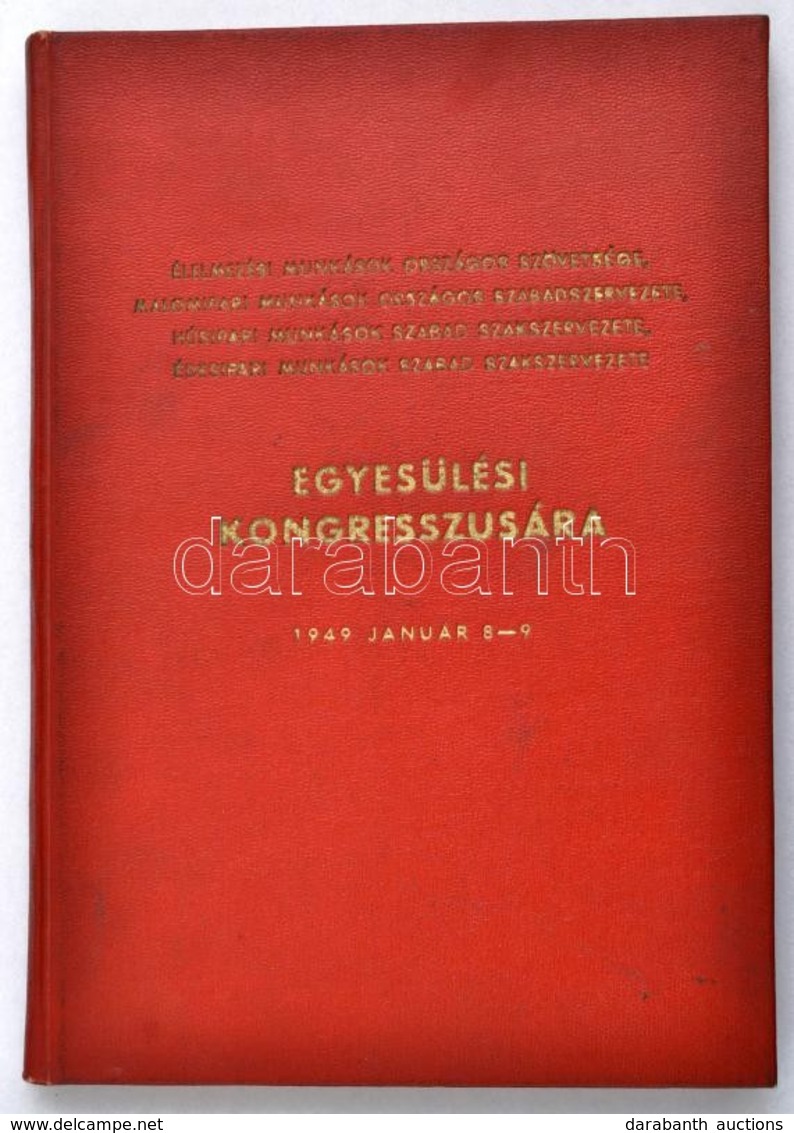 1927-1949 Élelmezési Munkások Országos Szövetségének Alapszabályzata, Szabályzata, és ügykezelési Szabályzata (1927), Va - Non Classés