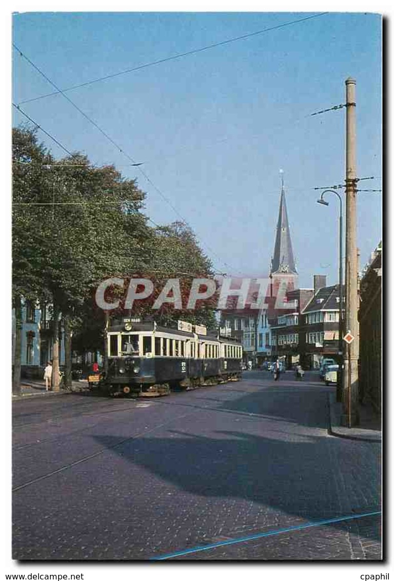 CPM NZH Tramstel A 613 614 B 21 26 Aan De Halte Remise Op De Parkweg Te Voorborg - Trains